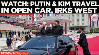 WATCH:  Kim Jong-Un and Putin Travel in Open Car | Putin Visits North Korea | Times Now World