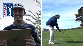 Max Homa Roasts Celebrity Golf Swings 2020