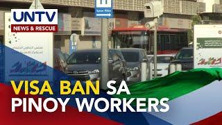 Visa ban sa Pinoy domestic workers, inalis na ng Kuwait