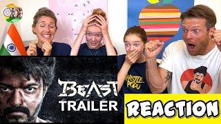 BEAST TRAILER REACTION | Thalapathy Vijay | #BigAReact