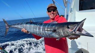 My First Fishing trip on a 6 Million Dollar Boat! (Wahoo and Yellowfin Tuna Catch and Cook)