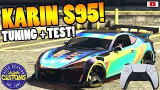 Der SCHNELLSTE SPORTWAGEN! KARIN S95 Tuning + Test! [GTA 5 Online PS5 Update DLC]