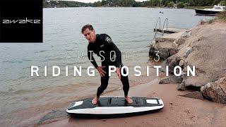 How to ride an Electric Surfboard — Riding Position