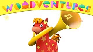 WOODVENTURES  Music  Educational Cartoon Series for Preschoolers