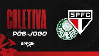 COLETIVA PÓS-JOGO: PALMEIRAS X SÃO PAULO | SPFC PLAY