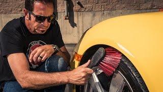 Adam's Polishes Red Tire Brush | An Introduction