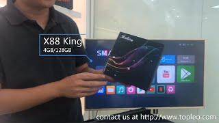 How to make your TV smart by using a X88 King TV boxes?