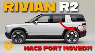 Rivian R2 Moves Charging Port for Tesla Supercharger Compatibility!