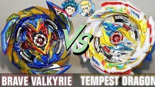 SPARKING VALT VS DRUM! | Brave Valkyrie .Ev' 2A VS Tempest Dragon .Cm 1A | Beyblade Burst Sparking