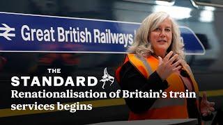 Renationalisation of Britain’s train services begins