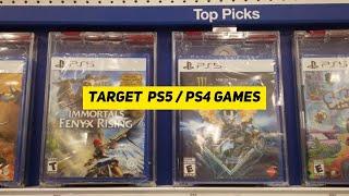 PS5  PS4 GAMES IN TARGET