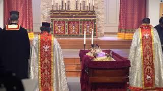 The First Funeral Rites for Metropolitan Athanasius Yohan I