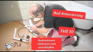 Badewanne Teil10 Badewanne Einbauen und Installieren