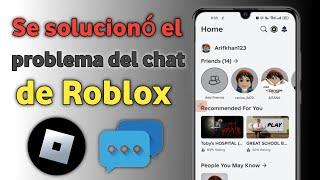 Solucionar el error del chat móvil de Roblox | El chat de Roblox no funciona en dispositivos móviles