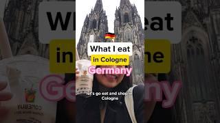 What I eat in Cologne Germany  #köln #cologne #germany