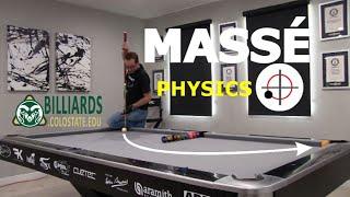 Massé Shot Physics in Super Slow Motion