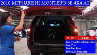 2010 MITSUBISHI MONTERO SE 4X4 AT