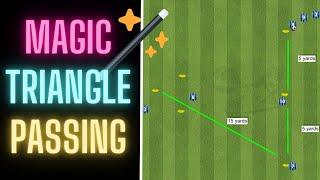 Magic Triangle Passing | Football/Soccer