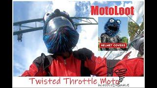 Moto loot Helmet Cover!