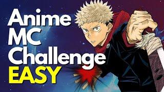 The ULTIMATE Anime Protagonist Challenge | EASY