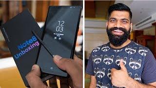 Samsung Galaxy Note 8 Unboxing and First Look  - Indian unit