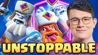 BEST LUMBERJACK EVOLUTION DECK IN CLASH ROYALE! 