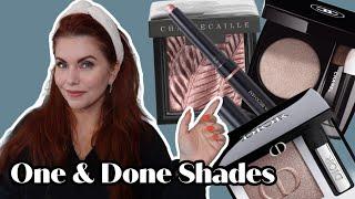 BEST One & Done Eyeshadow Shades! Dior vs Chanel vs Charlotte Tilbury vs More! & *New* Merit SPF