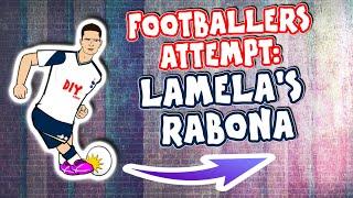 Lamela's Rabona!  Footballers Attempt Ft... Feat Ronaldo Messi Kane +more! (Arsenal vs Spurs 2-1)