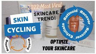 Skin Cycling* 2022 Most Viral Skincare Trend*