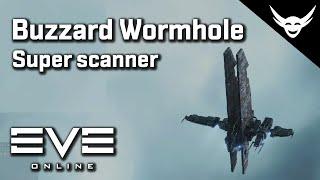 EVE Online - Buzzard superscanner Wormhole exploration