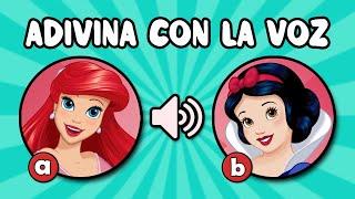 Adivina la PRINCESA DISNEY por su VOZ! | Voz de Disney Challenge