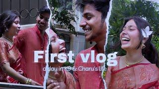 A day in k9 & Charu’s life l FIRST VLOG !!