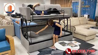 GHẾ SOFA GIƯỜNG TẦNG - GIẢI PHÁP THÔNG MINH HOÀN HẢO