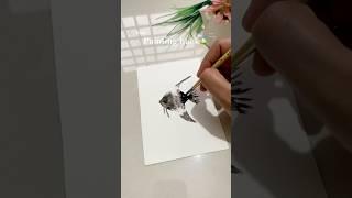 1-Minute Painting Hack for Beginners #EasyPaintingHack #PaintingHack  #ArtHack #EasyArt #RelaxingArt