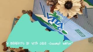 5 benefits of Vita Coco - coconut water 
