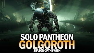 Solo Pantheon Raid Boss #1 - Golgoroth (Atraks Sovereign) [Destiny 2]