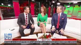 Fox & Friends Weekend Classic Hot Legs- Molly Line. The Show Use to Be Must Watch TV for Men! Short!