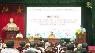 Chủ tịch HĐND tỉnh tiếp xúc cử tri thành phố Hưng Yên
