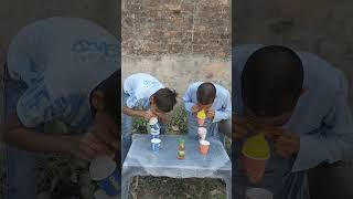 First to fill the cup glass & win the lahoori zeera#comedy#video #viralvideos #trending #ballongame