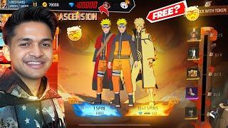 Finally I Got Naruto Evo Bundle Worth 50,000 Diamonds  Garena Free Fire