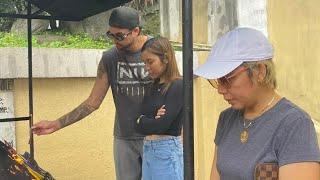 Kobe Paras, sobrang saya sa pamilya ni Kyline sa Bicol at ini-enjoy nila ang kanilang bakasyon. ️