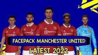 PES 2017 FACEPACK MANCHESTER UNITED LATEST 2022 | MAN UTD 22-23