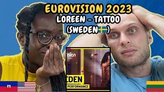 Loreen - Tattoo Reaction (Sweden  Eurovision 2023) | FIRST TIME LISTENING TO LOREEN