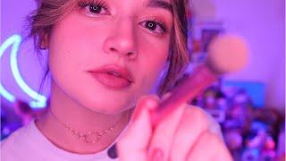 ASMR *This WILL Give You TINGLES* Doing Your Makeup (Layered/Mouth Sounds)