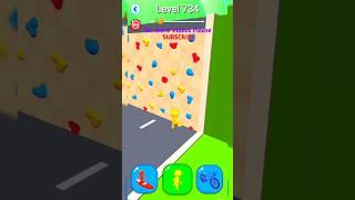 #734 Shape-shifting Funny Race Gameplay new hyper casual games #shorts #gameplay #shapeshifting