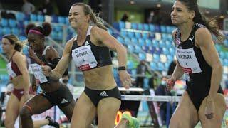 Impossibly Close 60mH Finish: Top Three With Same Time!