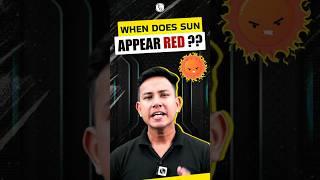 Why Does Sun Appear Red?  #PW #Shorts #Facts