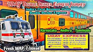  UDAY DOUBLE DECKER Express Journey !!! India's First Business Class Express !!! Demanded Train