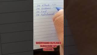 #shorthand#viral#shorts##dictation#steno#outlines#special#outlinesvideo##