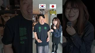 韓国語と日本語　体の単語